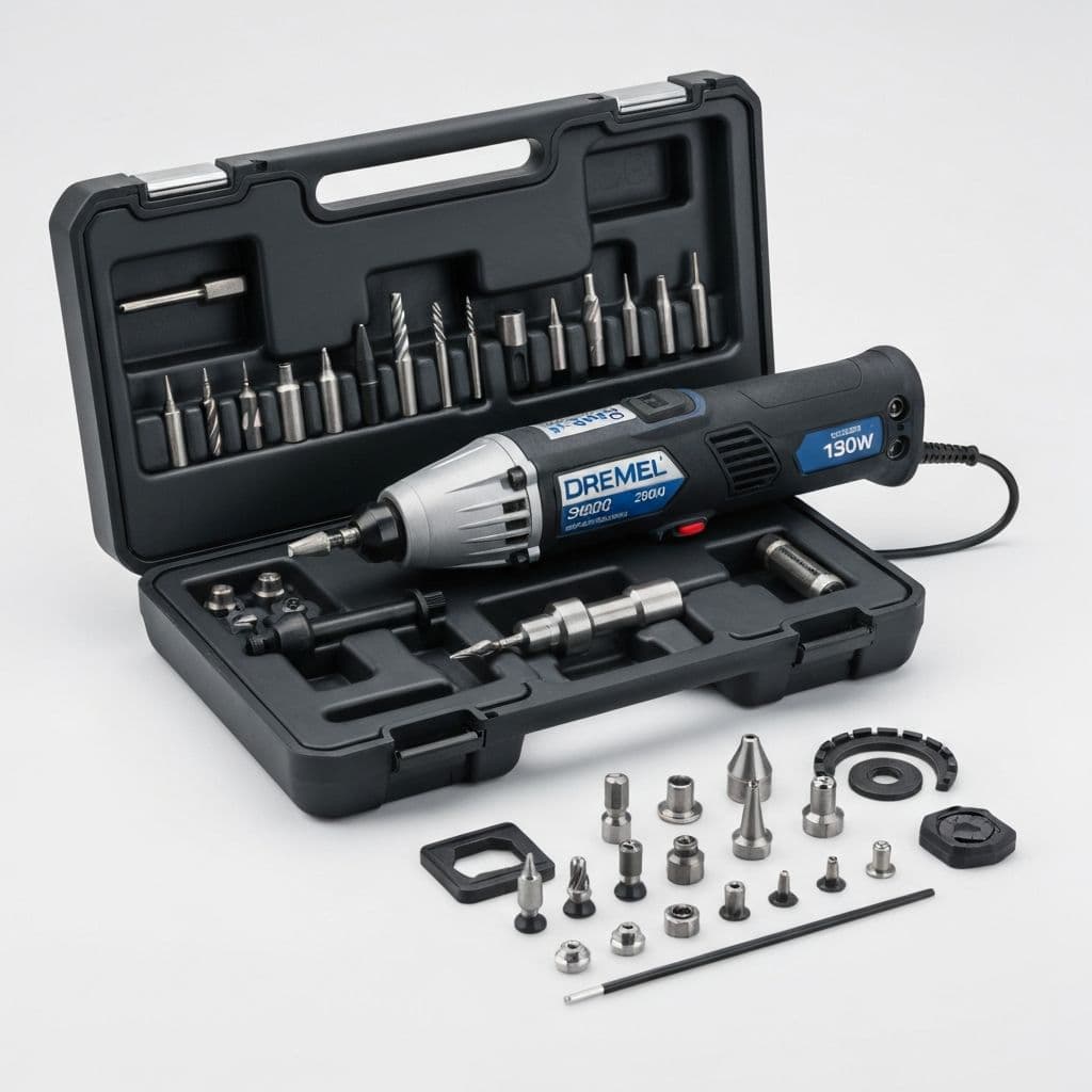 Minitorno Dremel 3000 130W Kit con 26 Accesorios