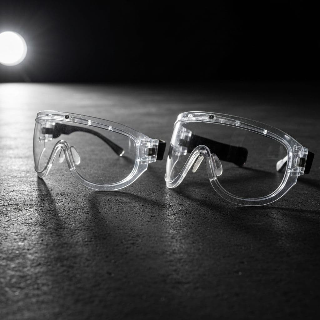 Anteojos de seguridad y goggles antiquimicos certificados ANSI Z87
