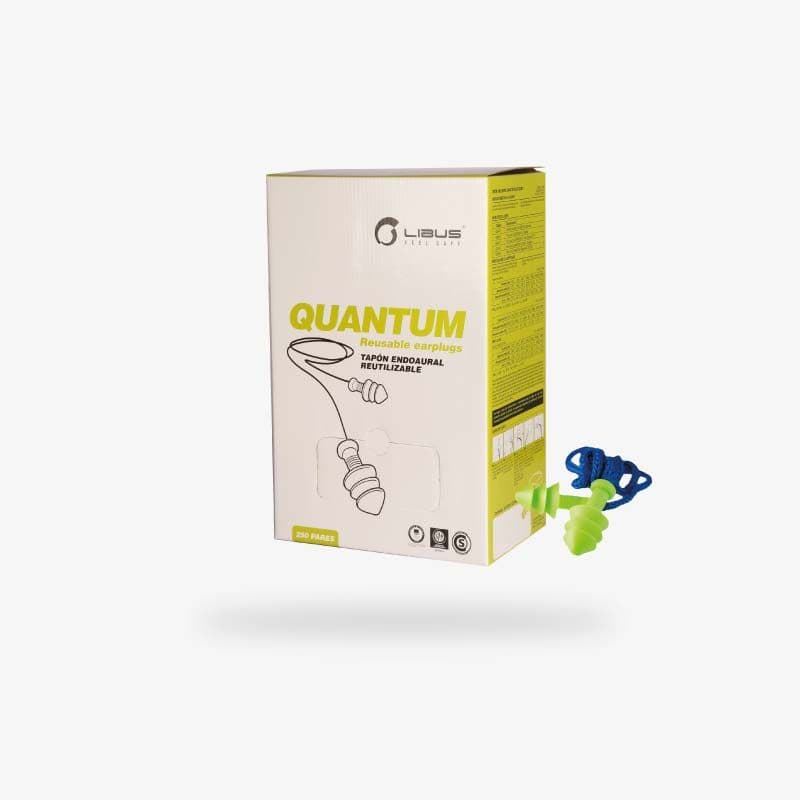 Tapón Auditivo Quantum Dispenser 200 Pares Detectable