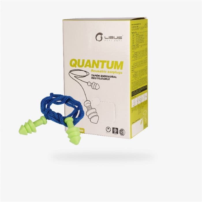 Tapón Auditivo Quantum Dispenser 200 Pares